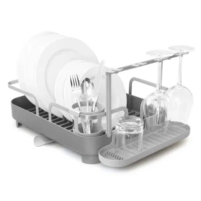 Umbra Plastic Holster Dish Rack Charcoal