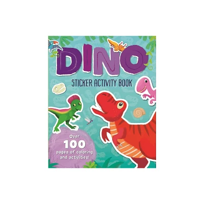 Dino Sticker Activity Book - by Igloobooks (Paperback)