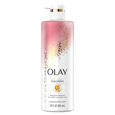 Olay Cleansing & Nourishing Body Wash with Vitamin B3 and Hyaluronic Acid