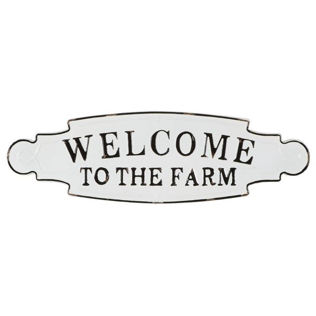 Farmhouse Iron Wall Decor Sign