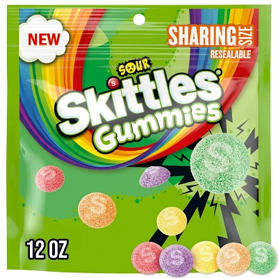 Skittles Candy Sour Gummies Sharing - 12oz