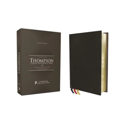 Kjv, Thompson Chain-Reference Bible, Premium Goatskin Leather, Black, Premier Collection, Art Gilded Edges, Black Letter, Comfort Print