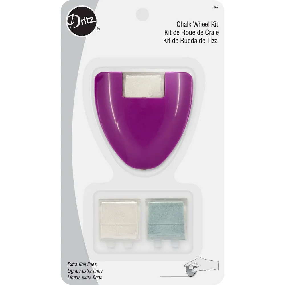 Dritz Chalk Wheel Kit Extra Fine Lines