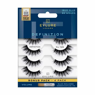 Eylure Definition False Eyelashes - No 126 - 4pr