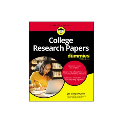 College Research Papers for Dummies - by Joe Giampalmi (Paperback)