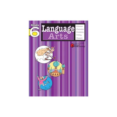 Language Arts: Grade 6 (Flash Kids Harcourt Family Learning) - (Paperback)