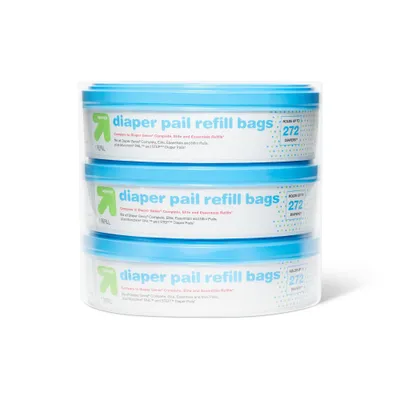 Diaper Pail Refill Bags - 3pk - up & up