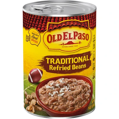 Old El Paso Traditional Refried Beans - 16oz