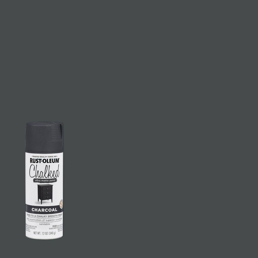 Rust-Oleum 12oz Chalked Ultra Matte Spray Paint Country Gray