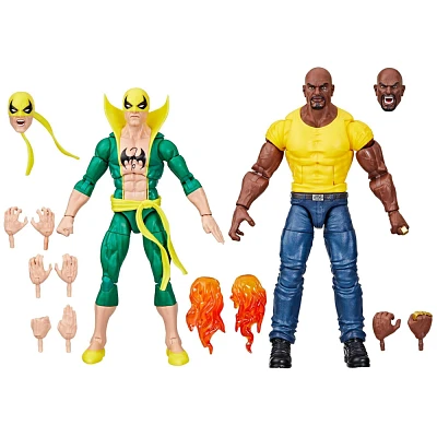 Marvel Legends Iron Fist and Luke Cage Action Figure Set - 2pk