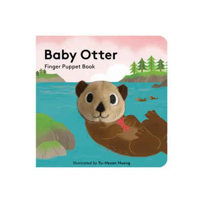 Baby Otter: Finger Puppet Book - (Baby Animal Finger Puppets) (Board Book)