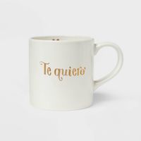 16oz Stoneware Te Quiero Mug - Threshold