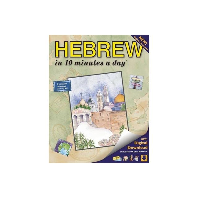 Hebrew in 10 Minutes a Day - 7th Edition by Kristine K Kershul (Paperback)