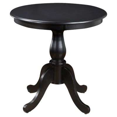 Carolina Living 30 Salem Round Pedestal Dining Table : Rubberwood, MDF