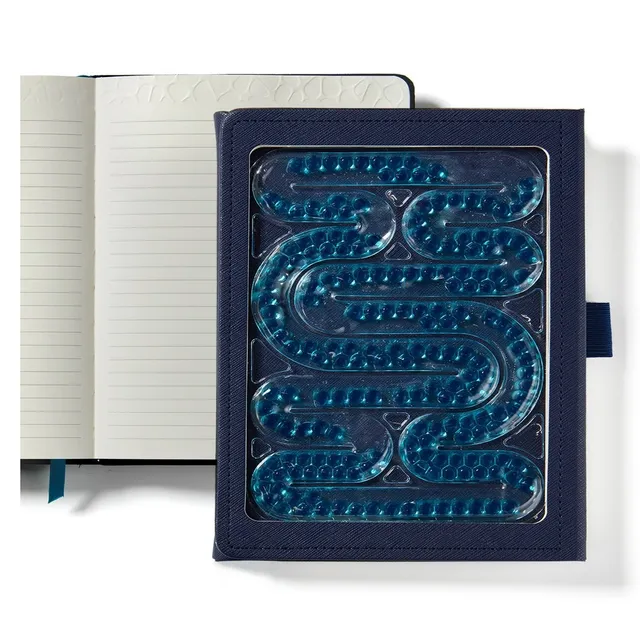 Guided Journal 6X8 Hard Cover with Enclosed Spiral Self Care - Greenroom