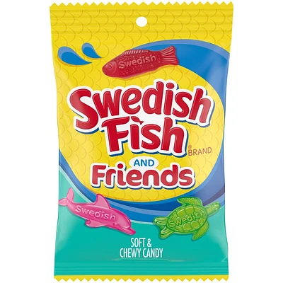Swedish Fish & Friends Soft & Chewy Candy - 8oz