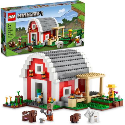 LEGO Minecraft The Red Barn 21187 Building Set