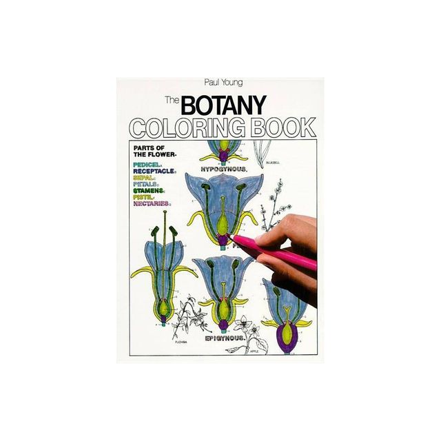 Botany Coloring Book - (Coloring Concepts) by Paul Young (Paperback)