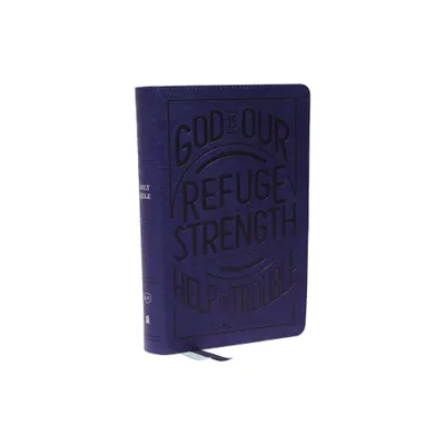 KJV Holy Bible: Personal Size with Cross References, Blue Leathersoft, Red Letter, Comfort Print (Thumb Indexed): King James Version (Verse Art Cover