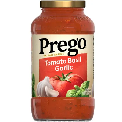 Prego Pasta Sauce Italian Tomato Sauce with Basil & Garlic - 24oz