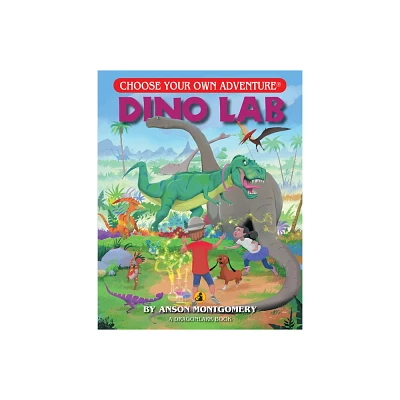 Dino Lab - (Choose Your Own Adventures Dragonlarks) by Anson Montgomery (Paperback)