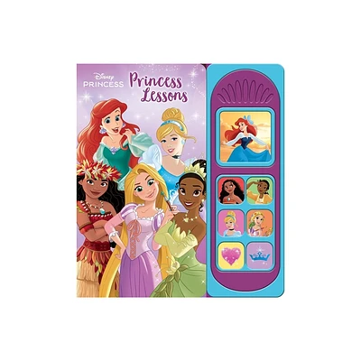 Disney Princess: Princess Lessons Sound Book - by Pi Kids (Mixed Media Product)