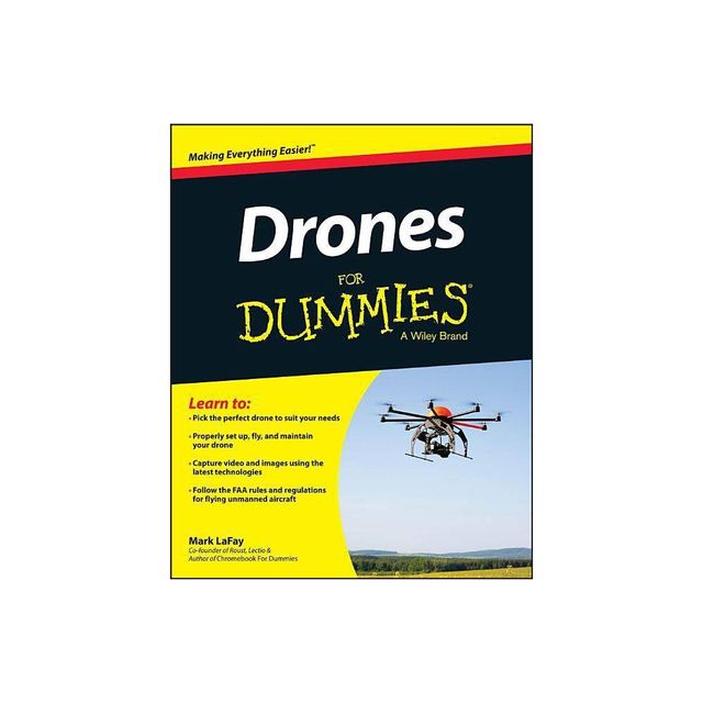 Drones for Dummies - (For Dummies) by Mark Lafay (Paperback)