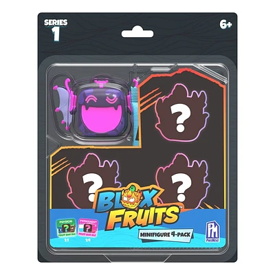 Blox Fruits Mystery Series 1 Mini Figure Set - 4pk