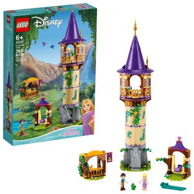 LEGO Disney Rapunzels Tower Building Kit for Kids 43187