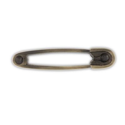 Dritz Brass Safety Pin Pull Antique Brass