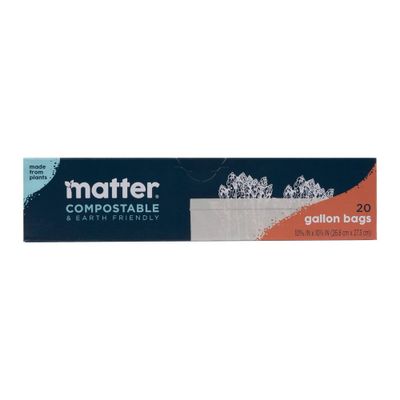 Matter Compostable Gallon Bags - 20ct