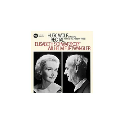 Elisabeth Schwarzkopf & Wilhelm Furtwangler - Hugo Wolf Recital - Salzburg, 12 / 08 / 1953 (CD)