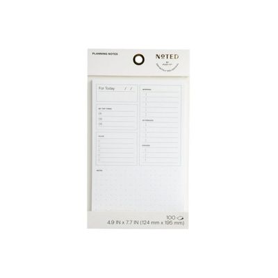 Post-it 5x8 Note Daily Planner