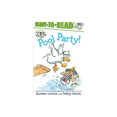 Pool Party!/Ready-To-Read Level 2 - (Click Clack Book) by Doreen Cronin (Paperback)