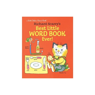 Richard Scarrys Best Little Word Book Ever! - (Board Book)