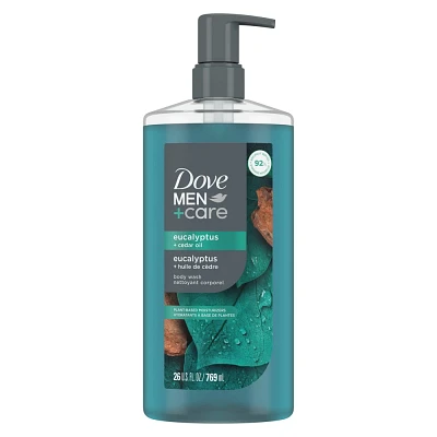 Dove Men+Care Relax Plant Based Body Wash - Eucalyptus & Cedar Oil - 26 fl oz