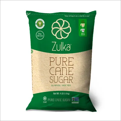 Zulka Morena Pure Cane Sugar - 4lbs