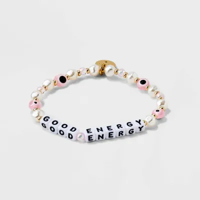 Little Words Project Good Energy Beaded Bracelet