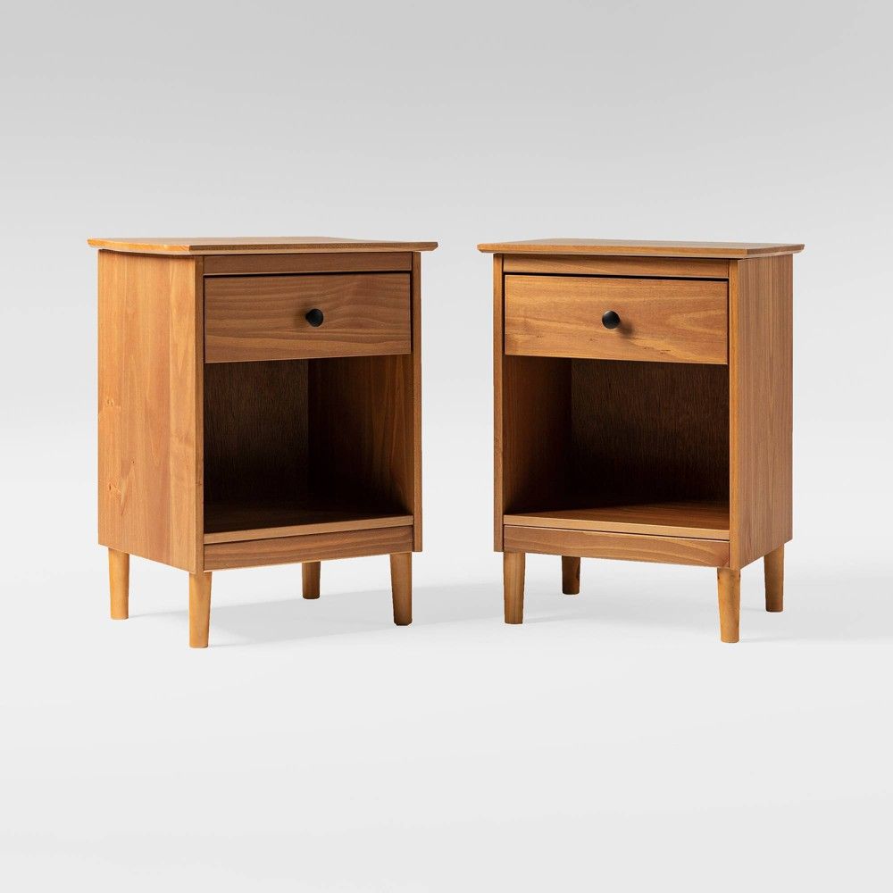 saracina home mid century nightstand