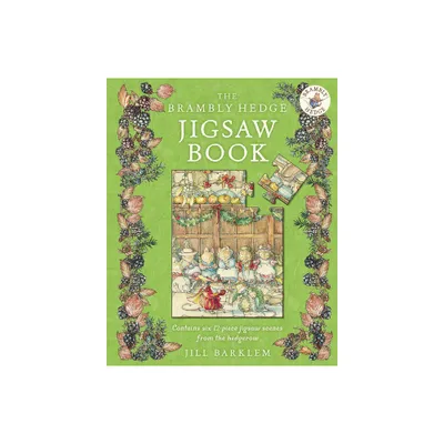 The Brambly Hedge Jigsaw Book - by Jill Barklem (Hardcover)