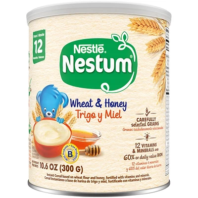 Gerber Nestum Wheat and Honey Baby Cereals - 10.58oz