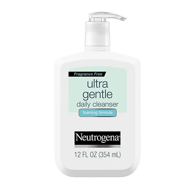 Neutrogena Ultra Gentle Foaming Facial Cleanser for Sensitive Skin - 12 fl oz