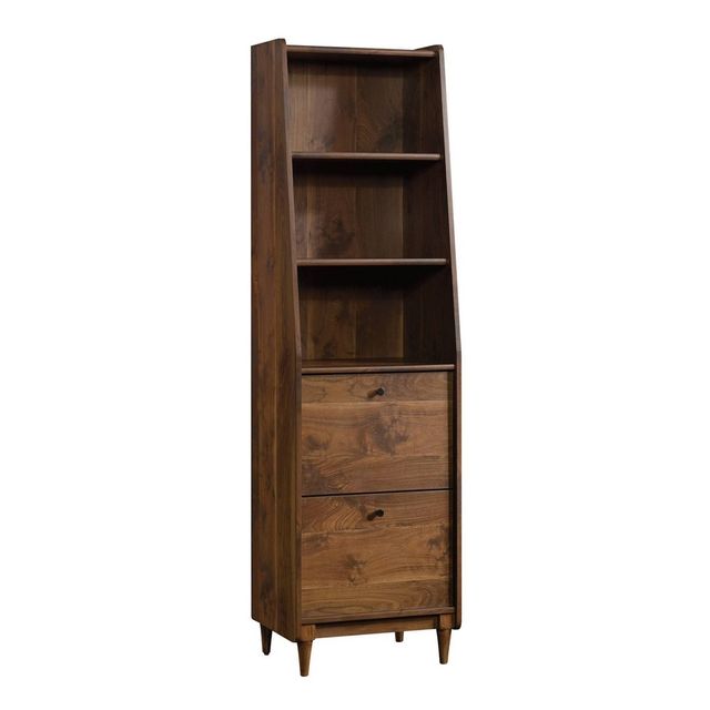 70 Harvey Park Narrow Bookshelf Walnut - Sauder