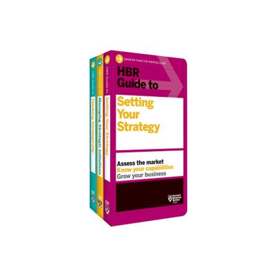 HBR Guides to Building Your Strategic Skills Collection (3 Books) - by Harvard Business Review (Mixed Media Product)