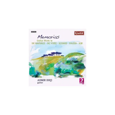 Narvaez & Visee & Hagen & Doci - Memorias-Guitar Music with Admir Doci (CD)