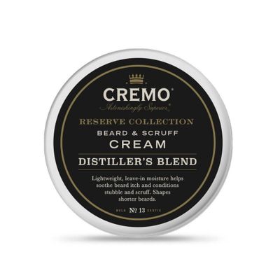 Cremo Distillers Blend (Reserve Collection) Beard & Scruff Cream - 4oz