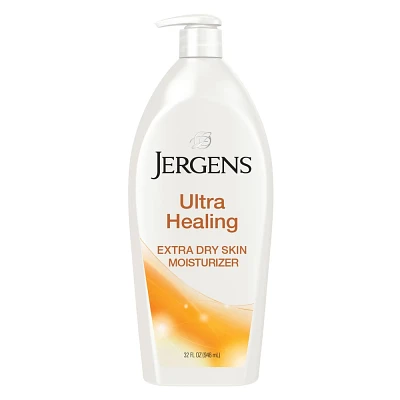 Jergens Ultra Healing Hand and Body Lotion, Dry Skin Moisturizer with Vitamins C, E, and B5 Fresh