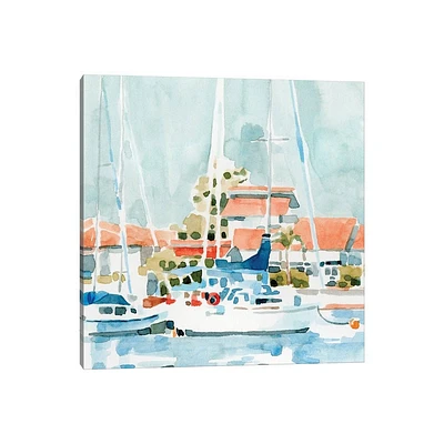 Beach Town Summer I by Emma Caroline Unframed Wall Canvas