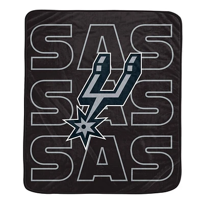 NBA San Antonio Spurs Echo Ultra Soft Blanket