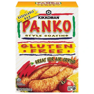 Kikkoman Gluten Free Panko Japanese Style Bread Crumbs - 8oz